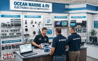 Marine and RV electronics shops